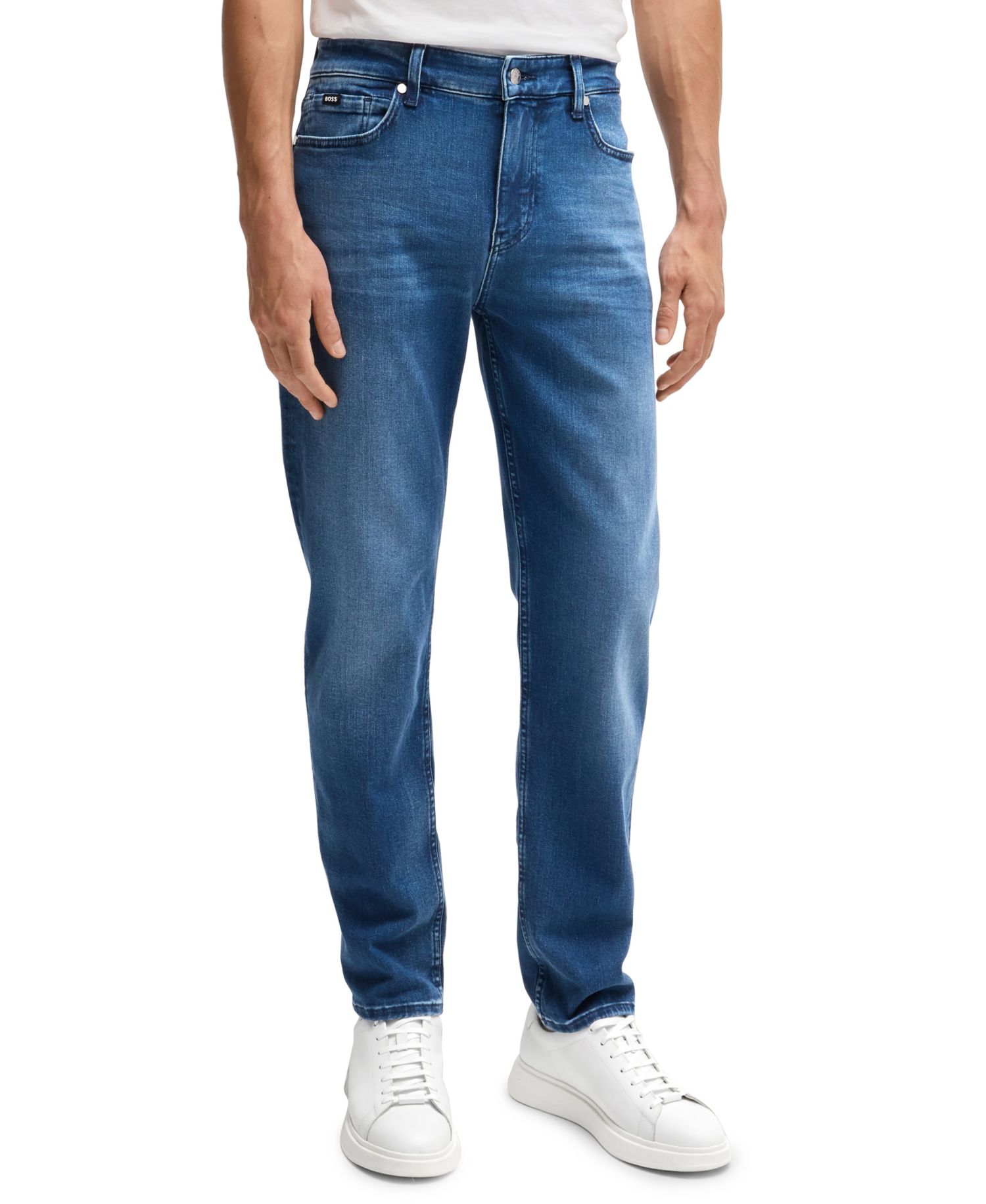 Men's Soft-Touch Denim Regular-Fit Jeans