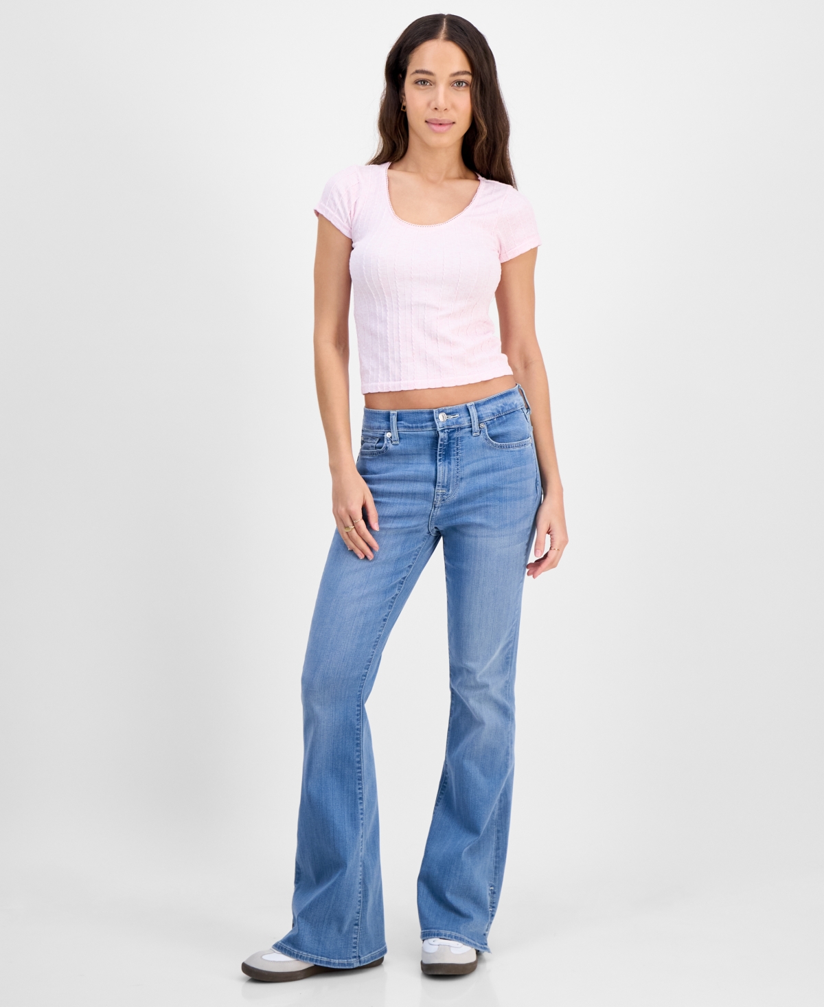 Women's Ali High-Rise Flared-Leg Jeans - Marrakech