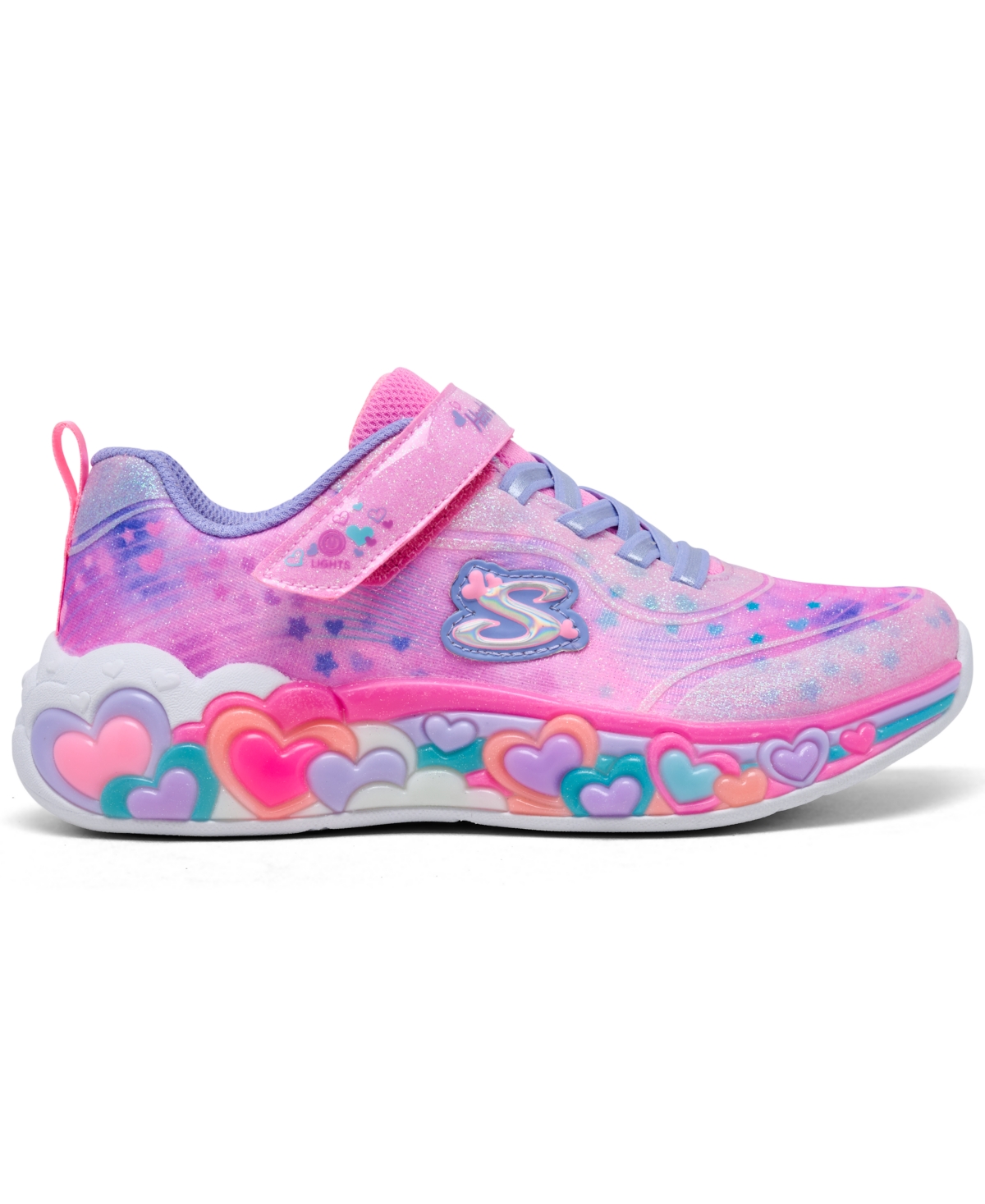 Skechers Girls Preschool   Eternal Hearts In Pink