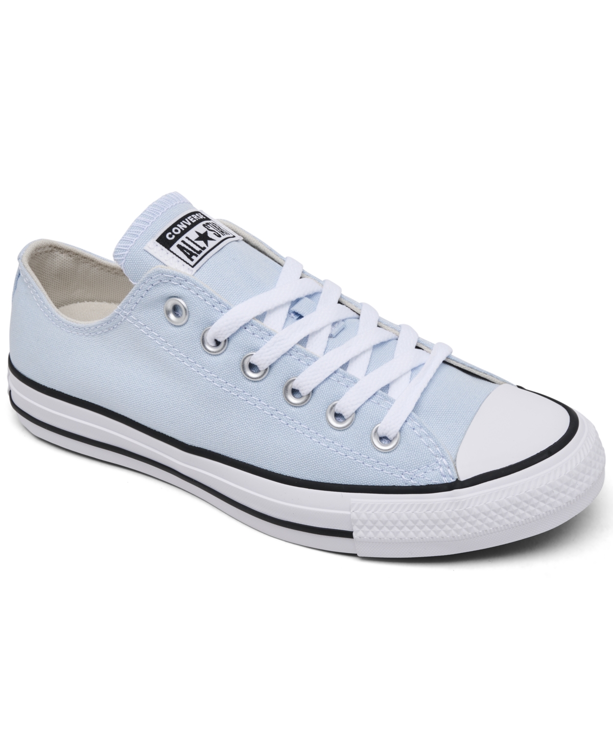 Women's Chuck Taylor Ox Low Top Casual Sneakers from Finish Line - Blue Supermoon