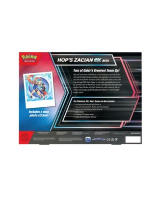 Pokémon Hop's Zacian ex Box - Macy's