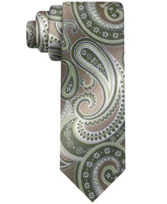 Men's Shadow Paisley Tie