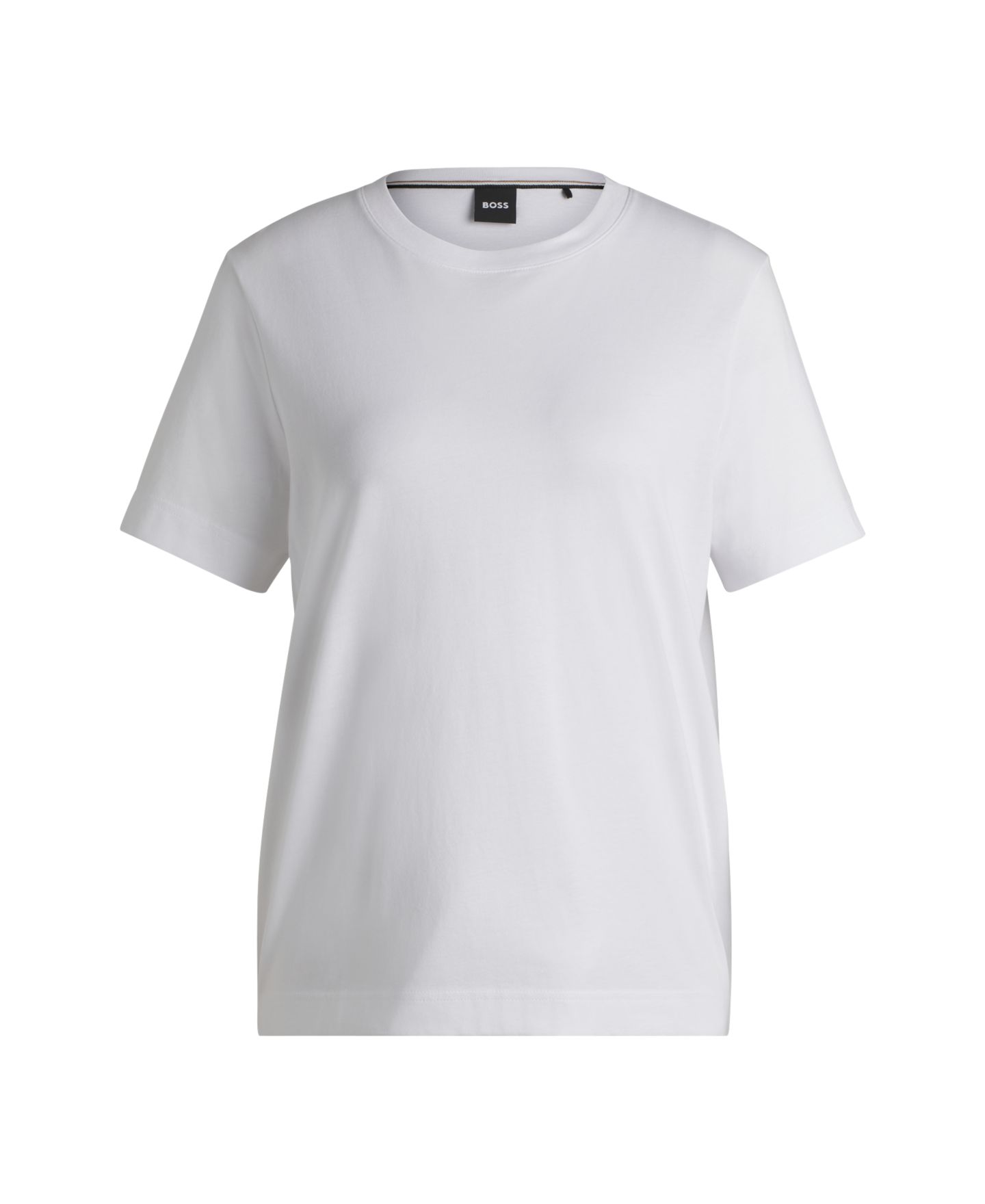 Женская футболка Hugo Boss BOSS by Relaxed-Fit, цвет: Белый — фото 2