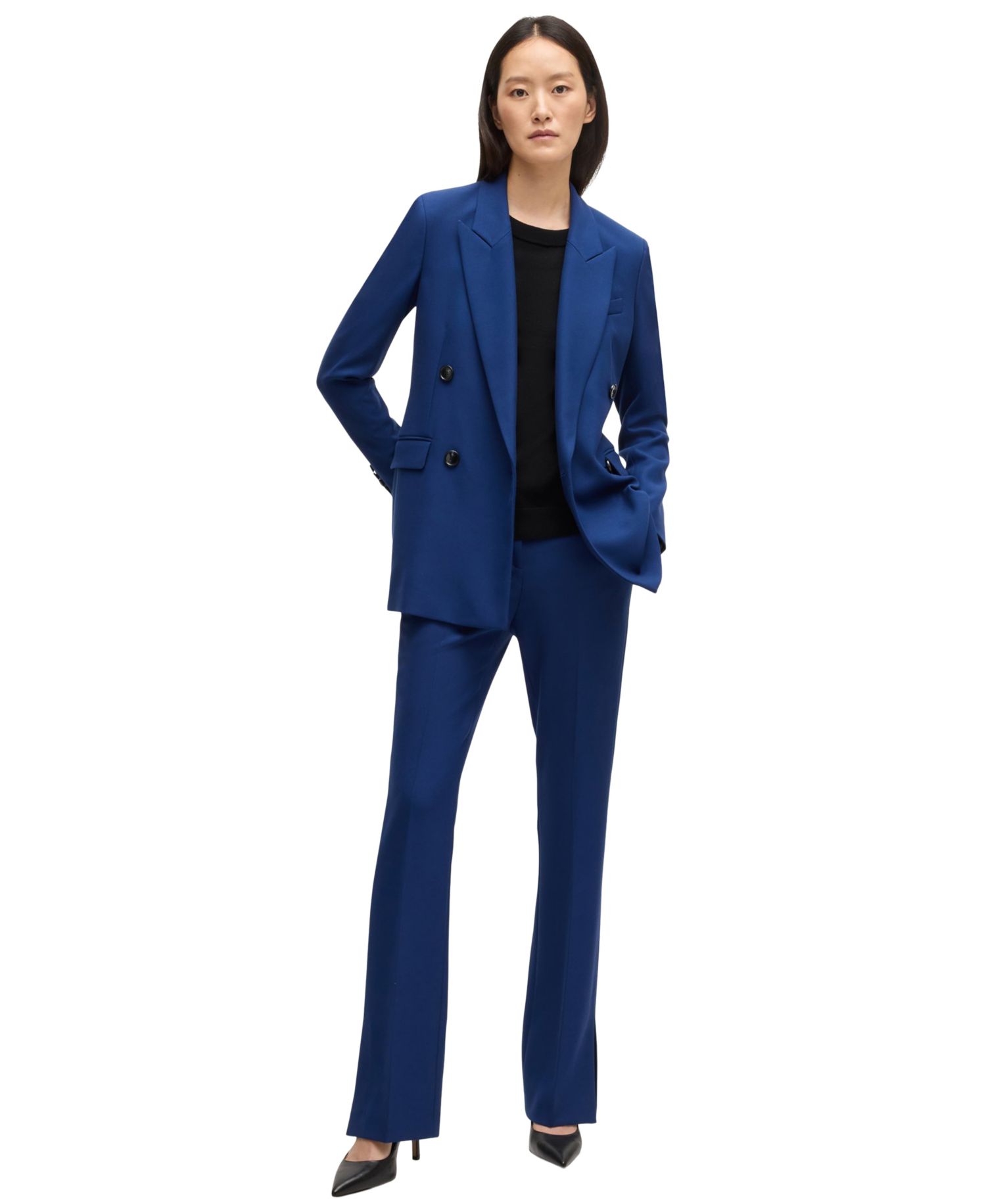 BOSS by Women's Crew-Neck Sweater