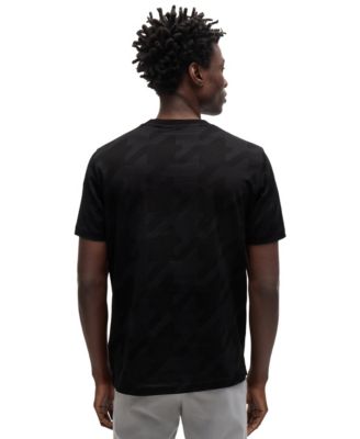 Men's Houndstooth Jacquard T-Shirt