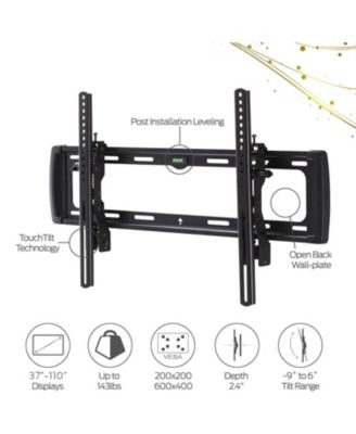 Premium Tilting TV Wall Mount for 37" to 110" TVs Up to 143lbs