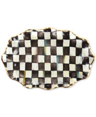 MacKenzie-Childs - Courtly Check Ceramic Serving Platter