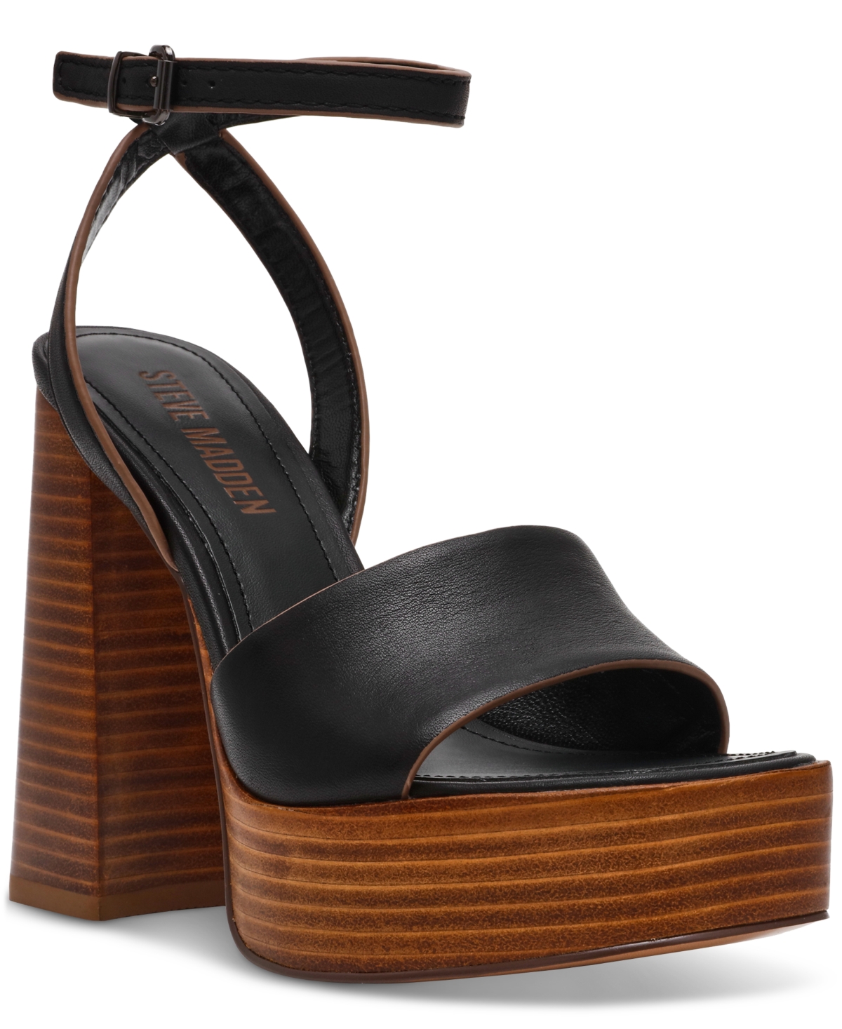 Shop Steve Madden Women's Floria Two-piece Platform Sandals
