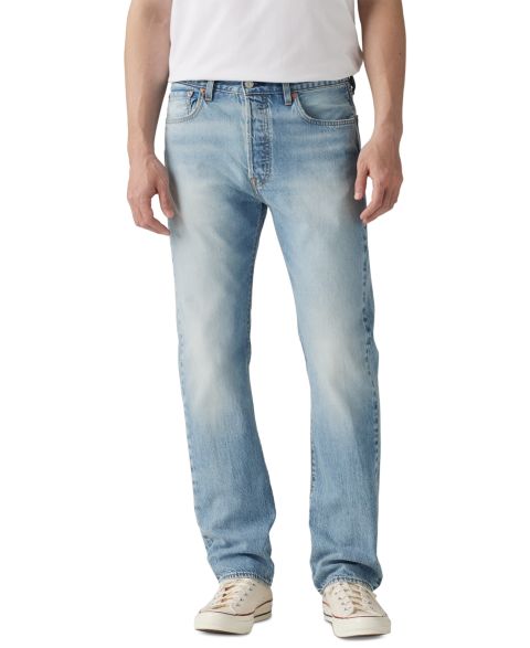 Мужские джинсы Levi's 501 Original Straight-Fit Lightweight Denim Jeans, цвет: Stay Zen