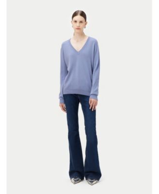 Women's Essential Cashmere V-Neck Sweater