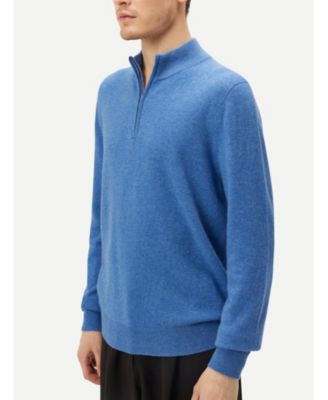 Men's Cashmere Half-Zip Sweater
