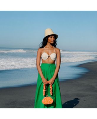 Margo Palm Straw Hat in Beige