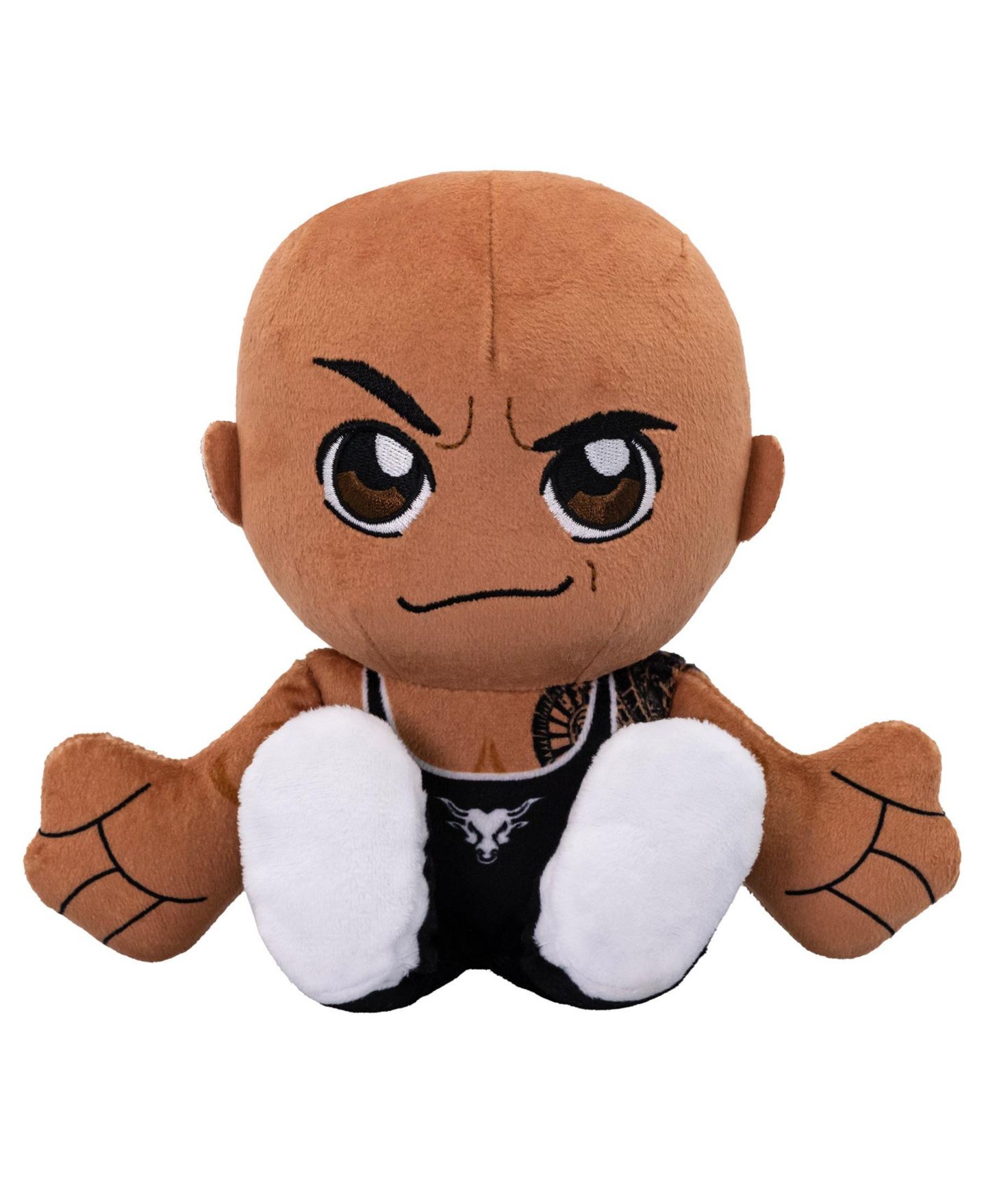 Детская мягкая игрушка Bleacher Creatures The Rock 8" Chibi-Inspired Kuricha Plush — фото 1