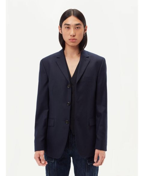 Мужской пиджак Gobi Cashmere Cashmere Blazer, цвет: Синий чёрный