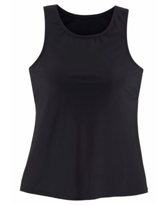 Women's Basic Tankini Swimsuit Top