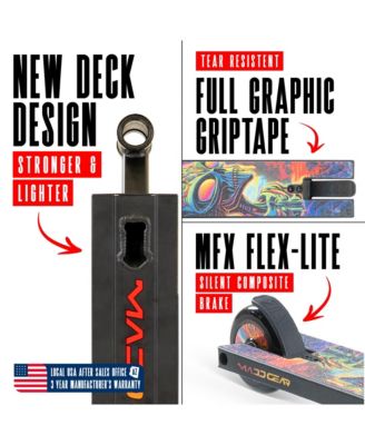 Pro Stunt Scooter for Kids Ages 5+ – Lightweight Durable Trick Scooter for Skatepark and Street – MG2 - Frenzy