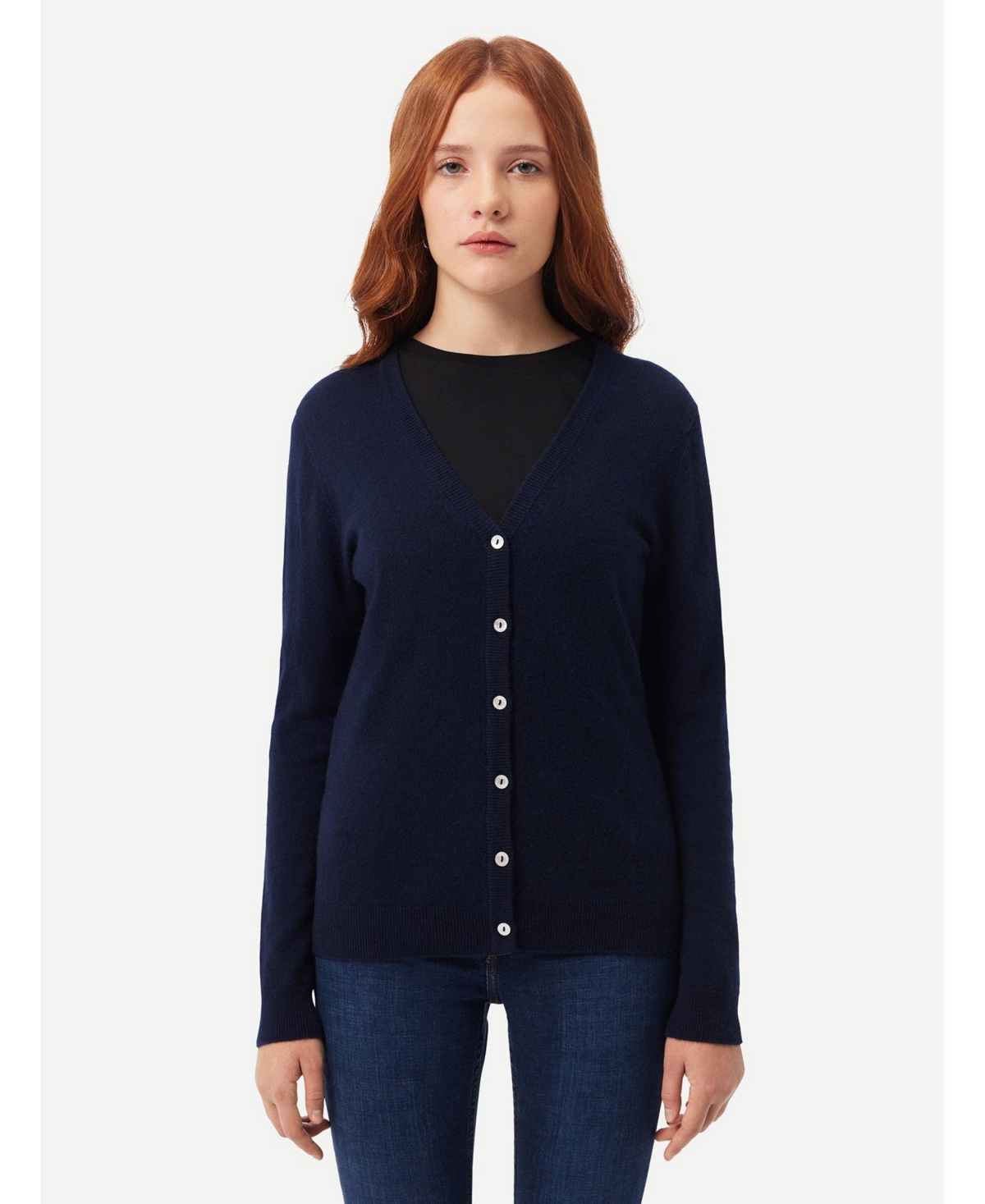 Gobi Cashmere Women's V-Neck Cardigan