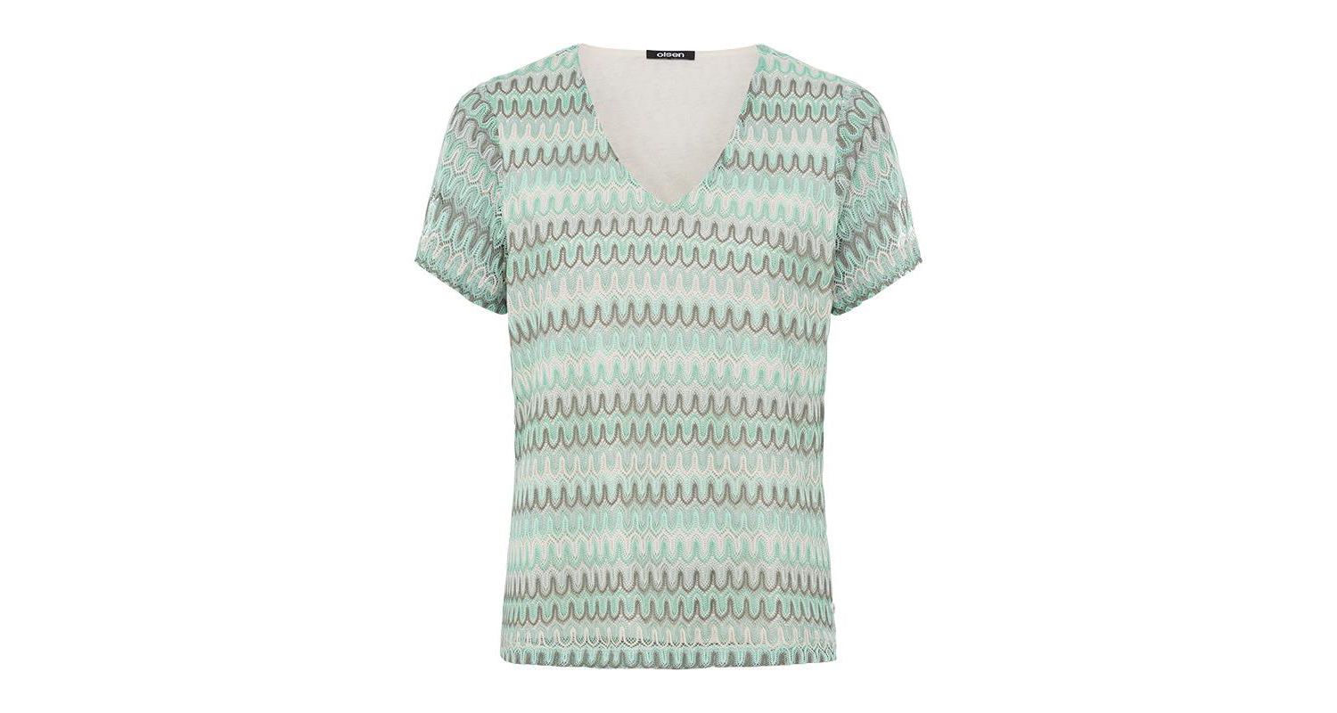 Women's Vibrant Lace T-Shirt