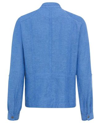 Women's Collarless Safari Jacket