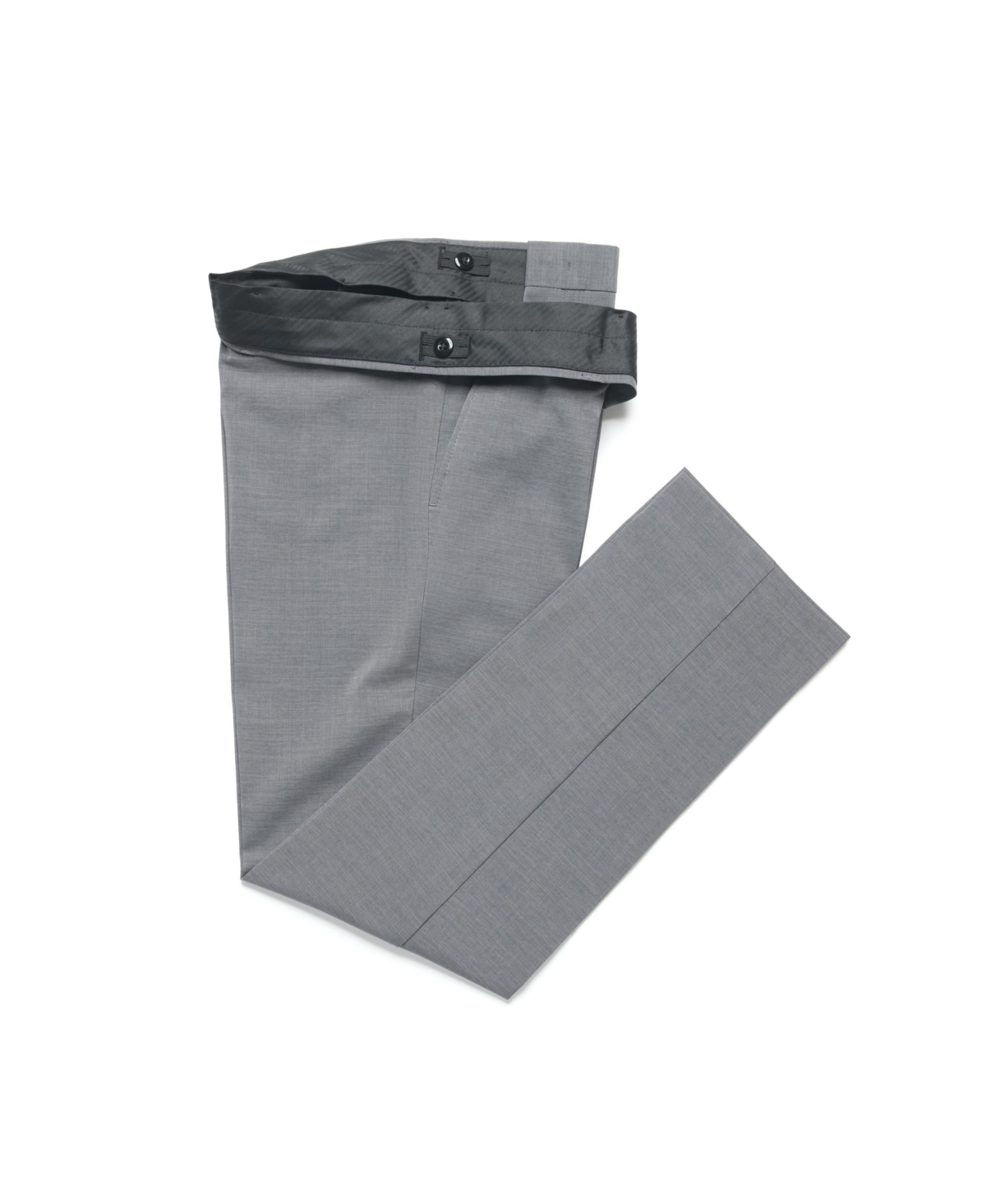 Kenneth Cole Reaction Big Boys Melange Slim Suit In Gray