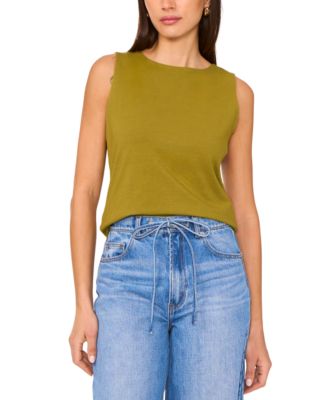1.STATE - Women's Tie-Back Sleeveless Top
