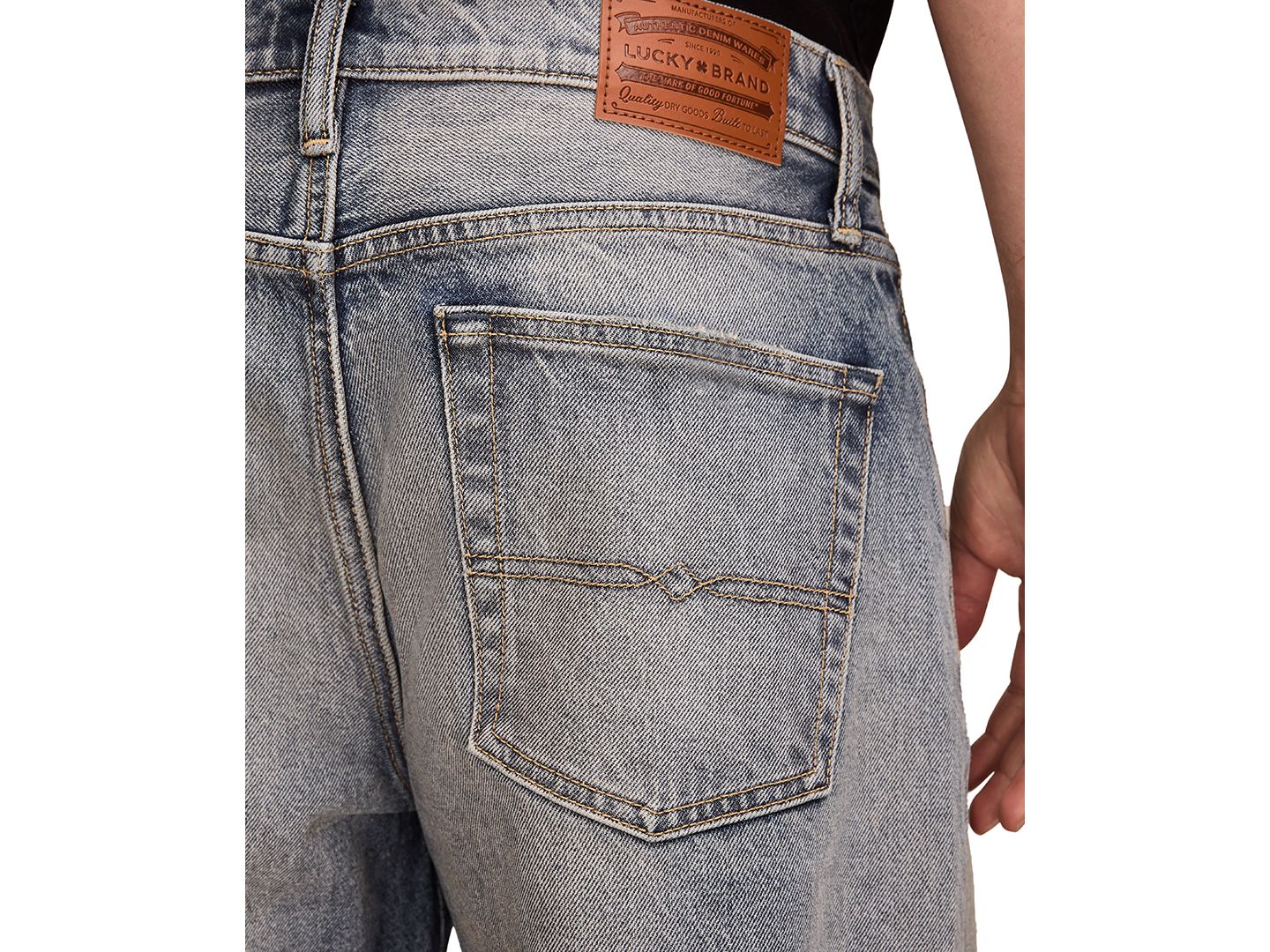 Мужские джинсы Lucky Brand 287 Loose Fit, цвет: Atkins — фото 4
