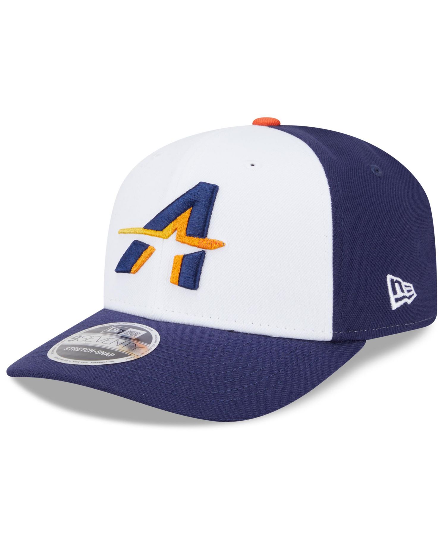 Men's White/Navy Houston Astros 2025 City Connect 9SEVENTY Adjustable Hat