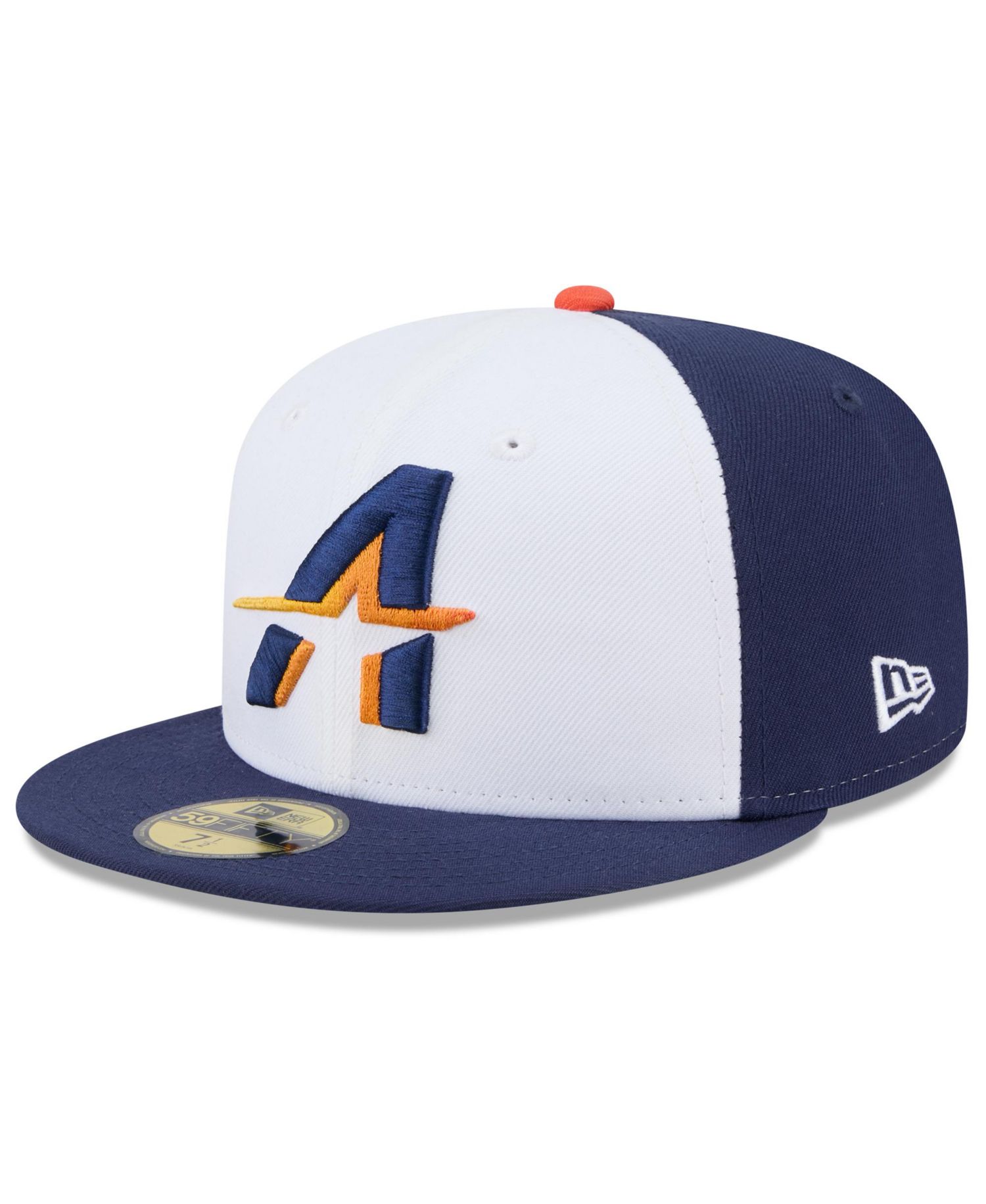 Men's White/Navy Houston Astros 2025 City Connect 59FIFTY Fitted Hat