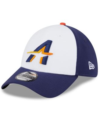 New Era - Men's White/Navy Houston Astros 2025 City Connect 39THIRTY Flex Hat