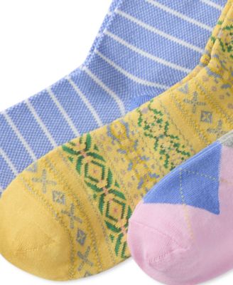 Men's Pastel Patterns Socks Gift Box