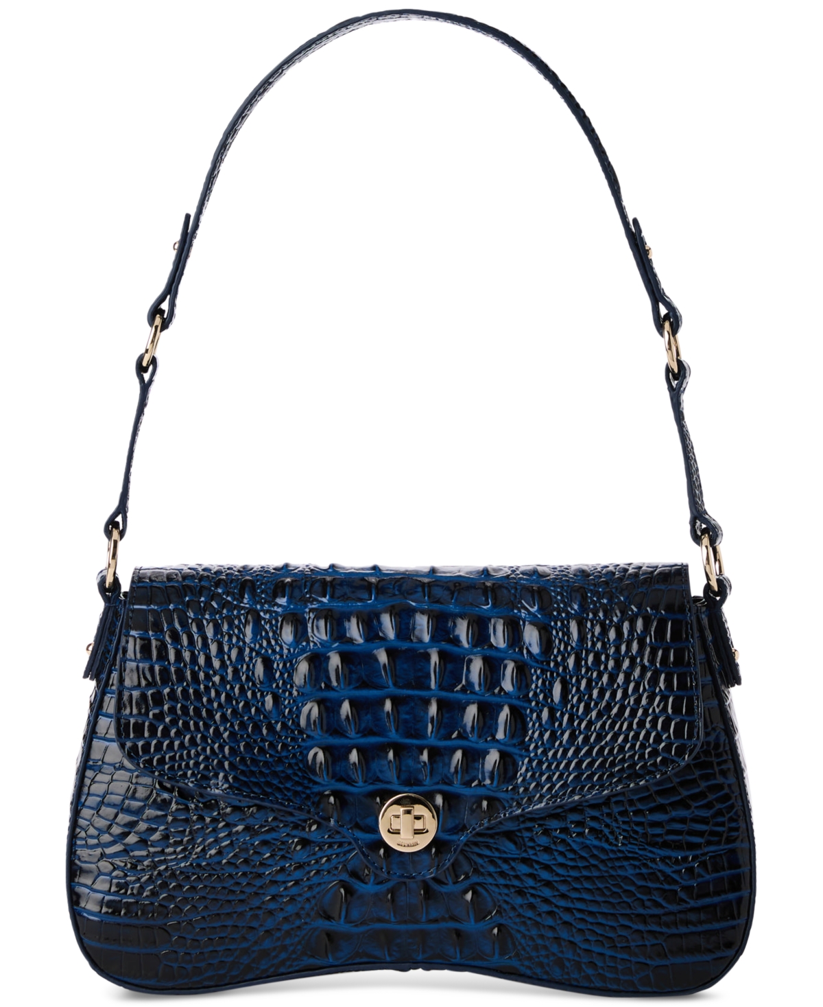 Nerida Melbourne Small Leather Shoulder - Anchor