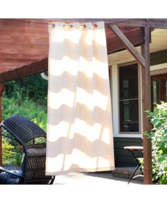 Contemporary Styles Indoor/Outdoor Curtain Panels with Grommet Tops
