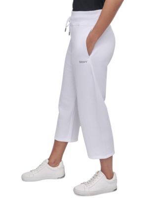 Women's Studded-Logo Cropped Pants