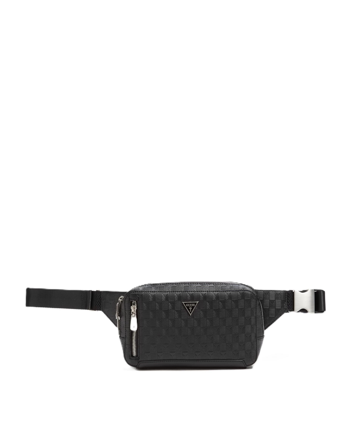 Men's Torino Bum Bag with Vertical Zip - Dark blue