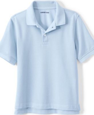 Girls Short Sleeve Mesh Polo Shirt