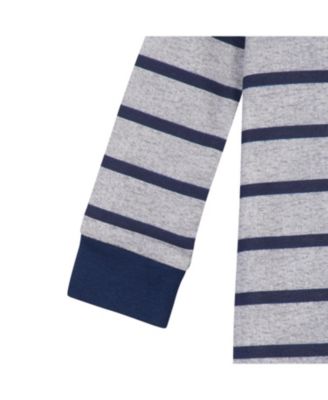 Toddler Boys 2-Pack Snug Fit Footed Cotton Pajamas