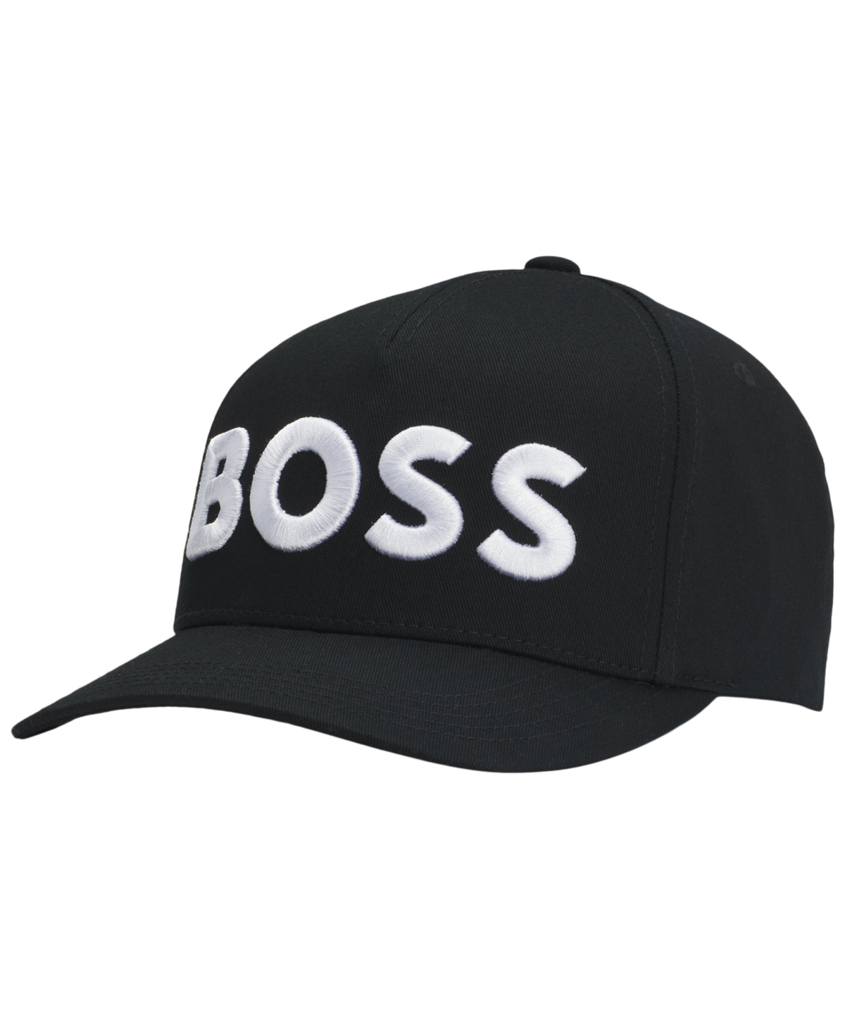 Boss by Hugo Boss Men's Embroidered Logo Cotton-Twill Cap - Black