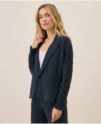 Women's Organic Cotton Airplane Relaxed Blazer