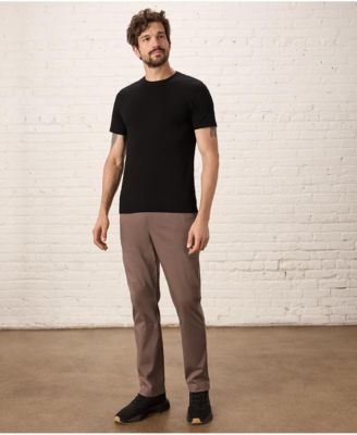 Men's Organic Cotton Luxe Stretch Jersey Slim Crew Neck Tee
