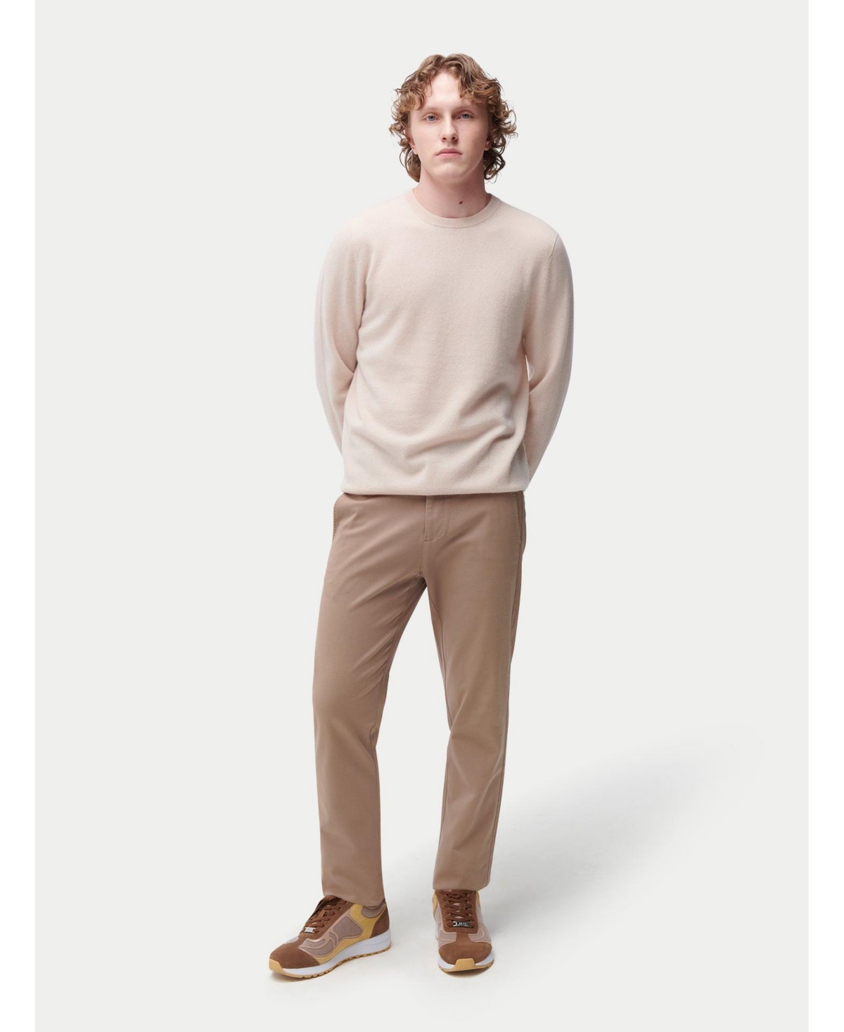 Gobi Cashmere Men's Essential Crew Neck Sweater