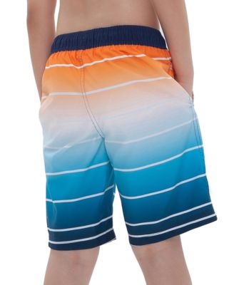 Boys Quick Dry Drawstring Swim Trunks Board Shorts with Mesh Lining UPF50+ XS-XXL