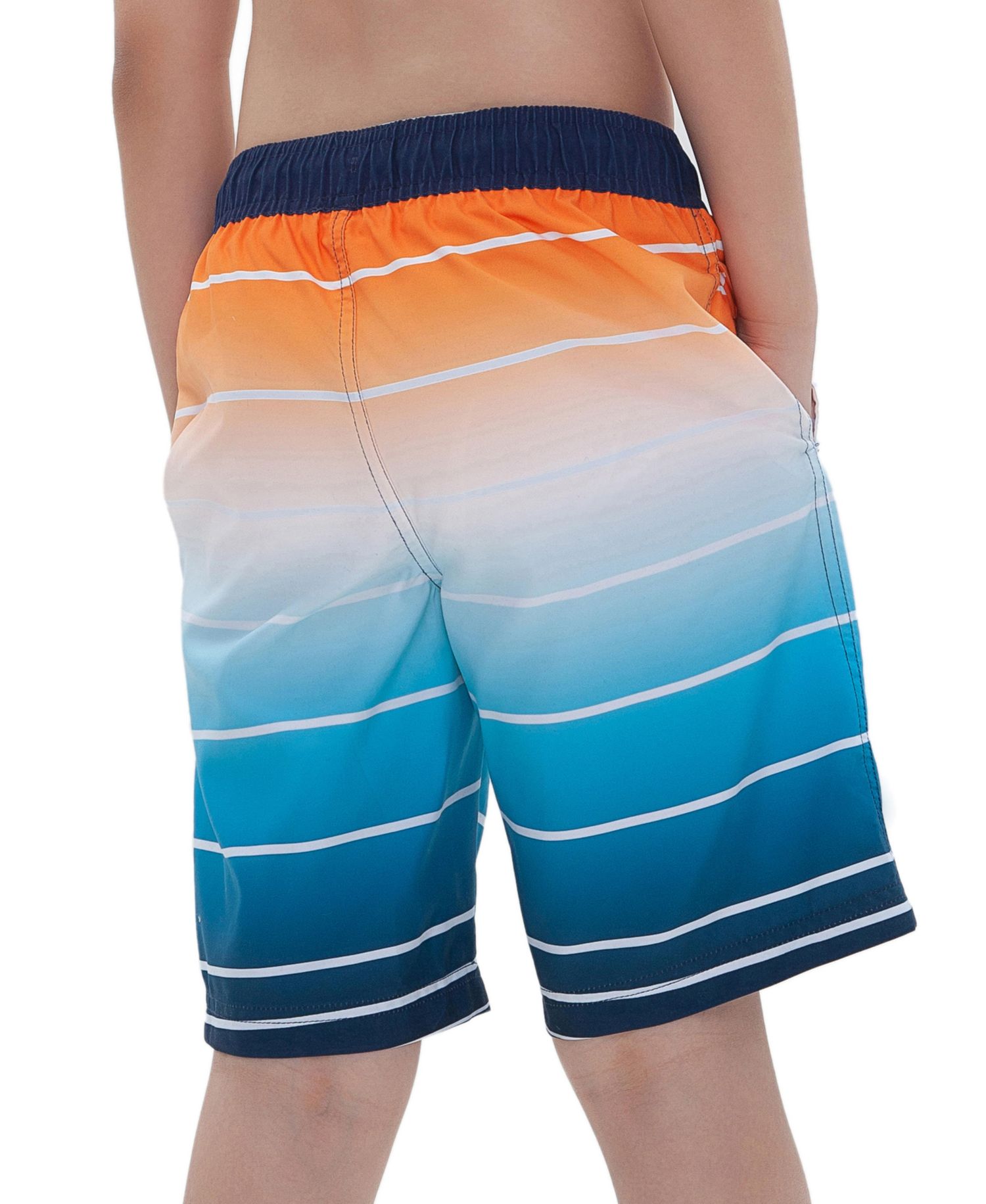 Boys Quick Dry Drawstring Swim Trunks Board Shorts with Mesh Lining UPF50+ XS-XXL