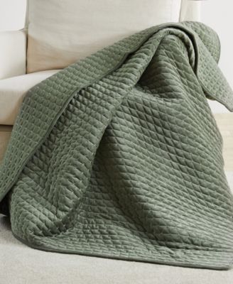 Velvet Stitch Reversible Quilted Throw, 50" x 60"