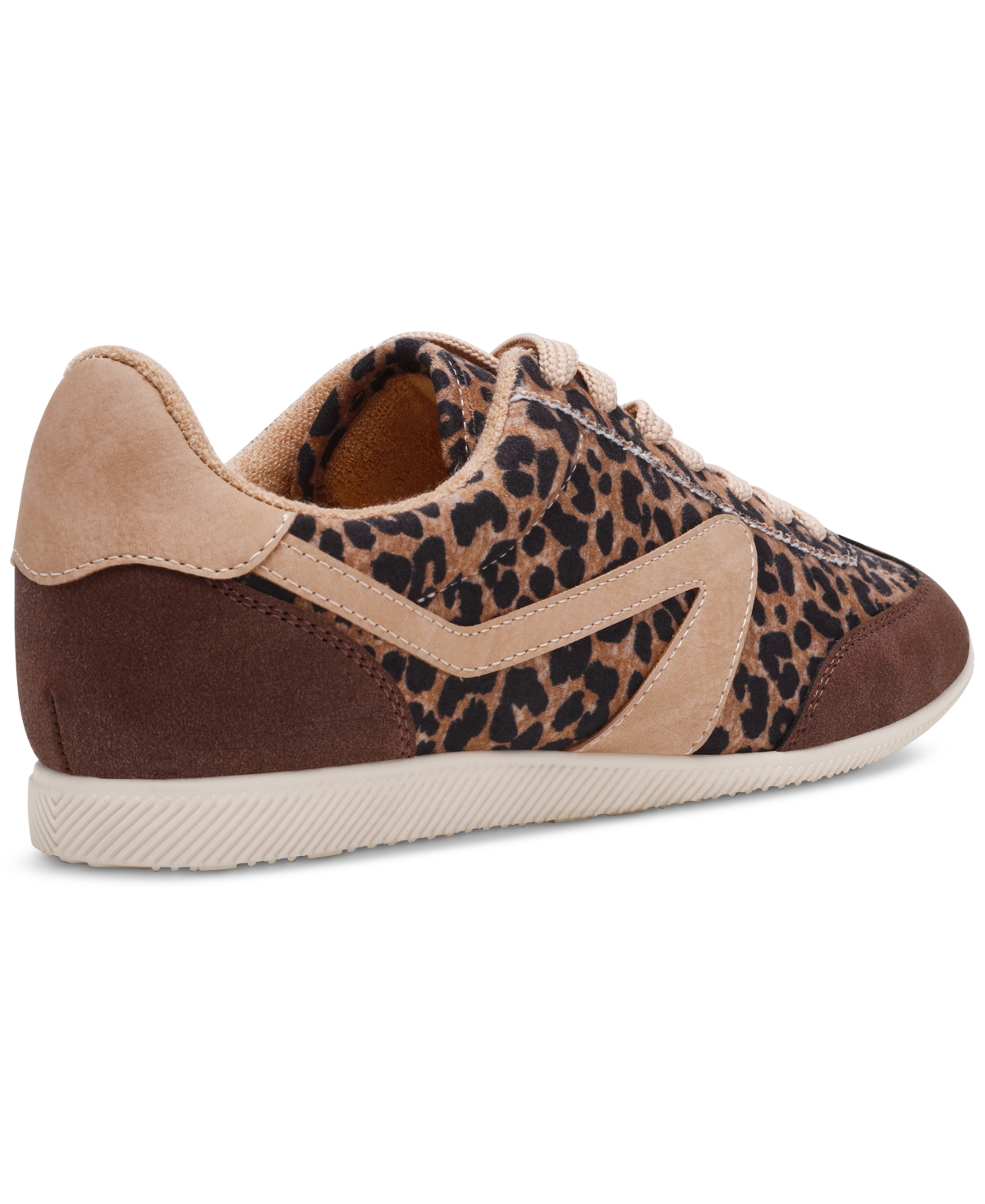 Dv Dolce Vita Women's Gaven Low-profile Lace-up Sneakers In Brown
