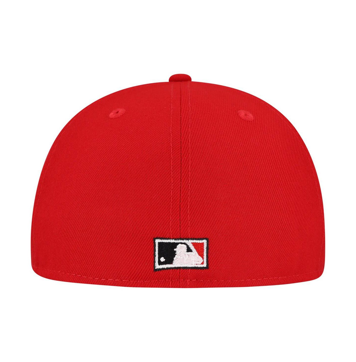 Мужские головные уборы New Era Red Cincinnati Reds Duo Logo 2.0 59FIFTY Hat — фото 3