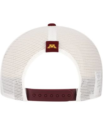 Men's Maroon Minnesota Golden Gophers 2024/25 Sideline Rise Trucker Adjustable Hat