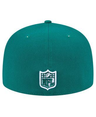 Men's Green New York Jets Checkered 59FIFTY Fitted Hat