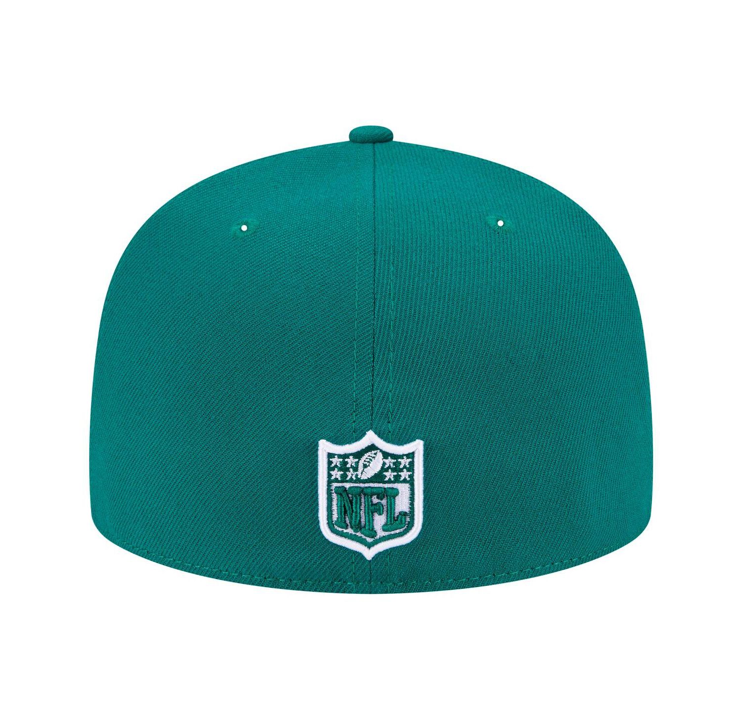 Men's Green New York Jets Checkered 59FIFTY Fitted Hat