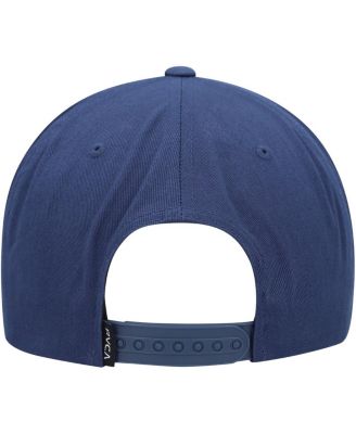 Men's Blue Arched Snapback Hat