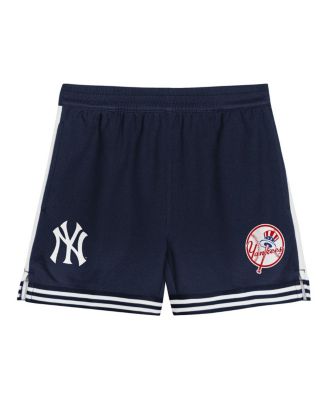 Toddler 2-Piece Gray/Navy New York Yankees Pinch Hitter Infielder T-Shirt and Shorts Set